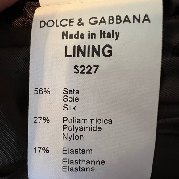 EUC authentic Dolce & Gabbana midi corduroy skirt with a silk lining. - Picture 7 of 12